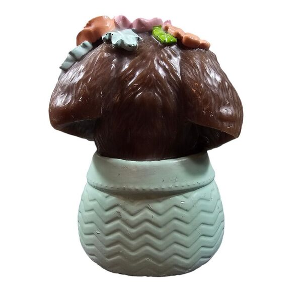 Mia charro Dog Candle chocolate Lab NEW HTF rare flowers 35oz dogs artwork pups - Picture 3 of 7
